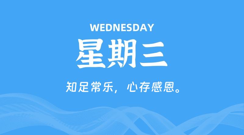 08月28日，星期三, 每天60秒读懂全世界！-李小白